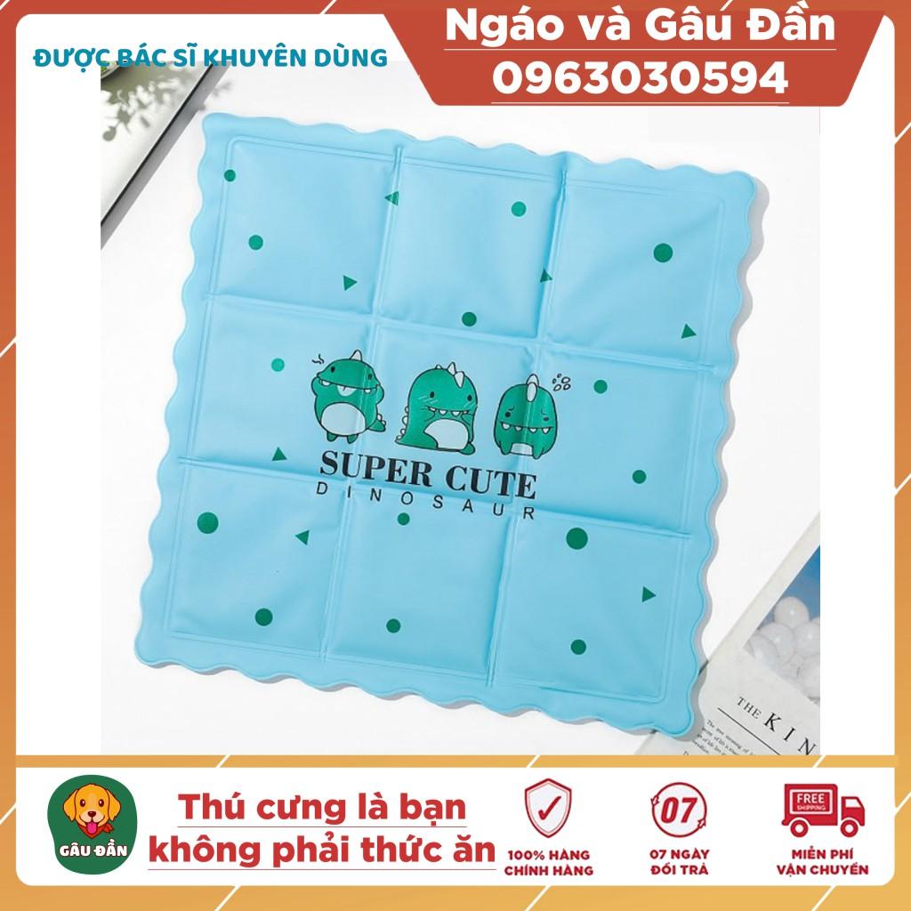 Đệm Mát Gel Cho Chó Mèo - Thảm Mát Cho Thú Cưng 37*37cm