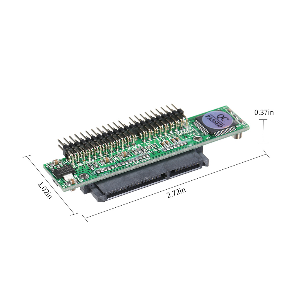 Bộ Chuyển Đổi 2,5 Inch SATA Sang IDE Hỗ Trợ Ổ Đĩa Cứng HDD Ata Và SSD Sang Cổng Male 44 Chân