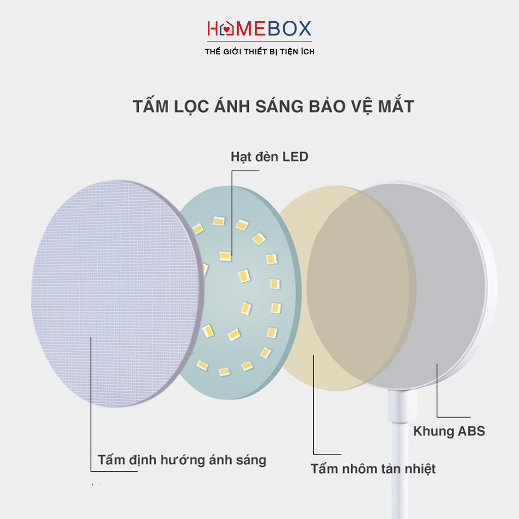 Đèn Học Để Bàn Bảo Vệ Mắt - Đèn Bàn Học LED Chống Cận Thị Hỗ Trợ Làm Việc, Đọc Sách, Trang Trí - Có Pin Tích Điện, Siêu Sáng, 3 Chế Độ Ánh Sáng - Mẫu YL906 - Hàng Chính Hãng