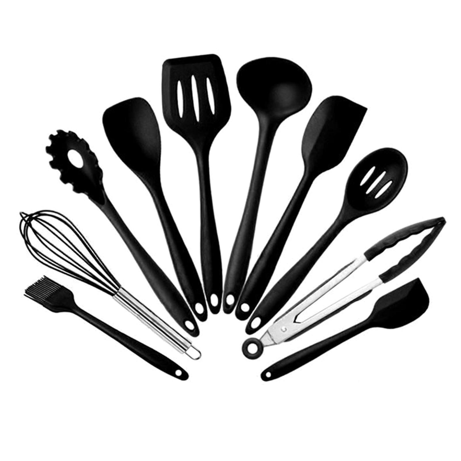 Bộ đồ dùng nhà bếp 10 món silicone chống dính