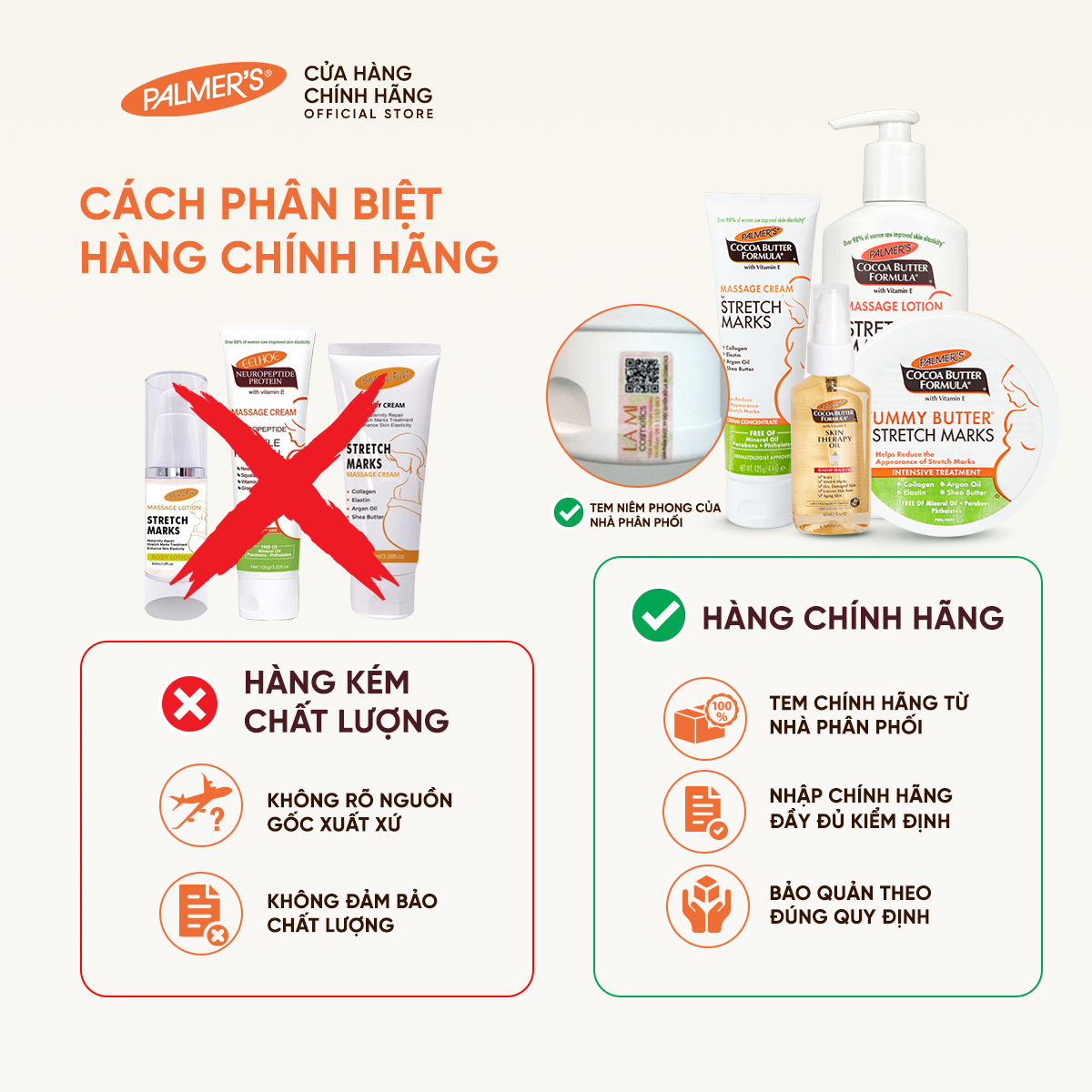 Bơ dưỡng ẩm rạn da cuối thai kỳ Palmer's 125g