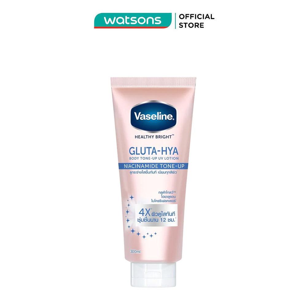 Sữa Dưỡng Thể Vaseline Healthy Bright Gluta-Hya Nâng Tông Tức Thì 300ml