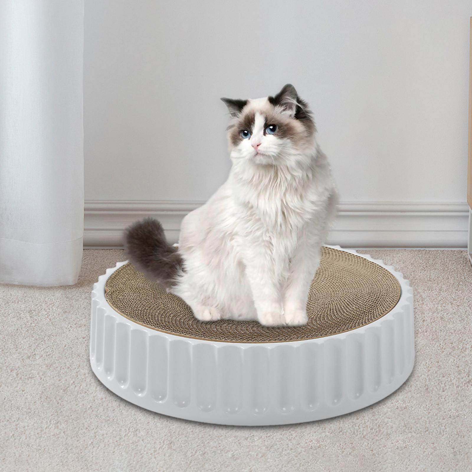 Pet Cat Scratcher Pad Scratching Board Toy Corrugated Cardboard Pet Supplies