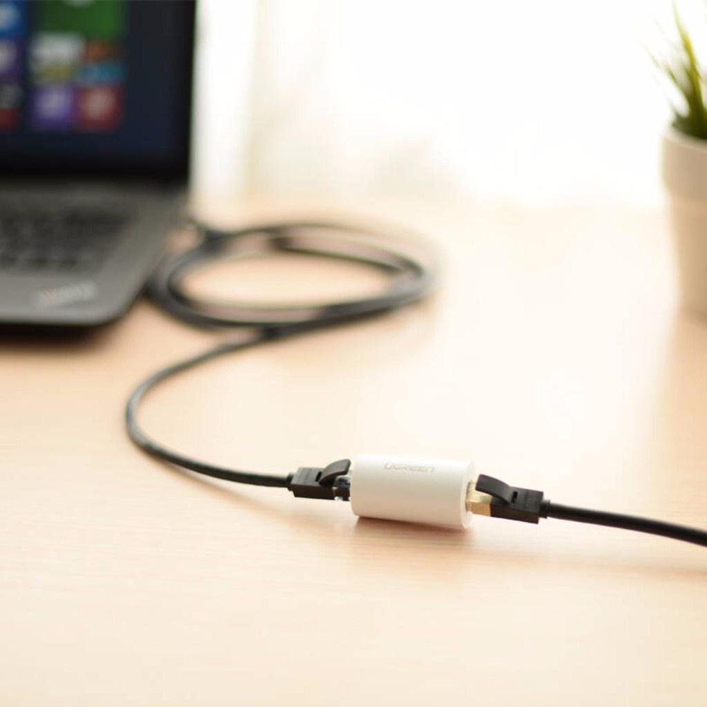 Đầu nối mạng RJ 45 cái sang cái thiết kế đẹp mắt UGREEN 20391 hàng chính hãng