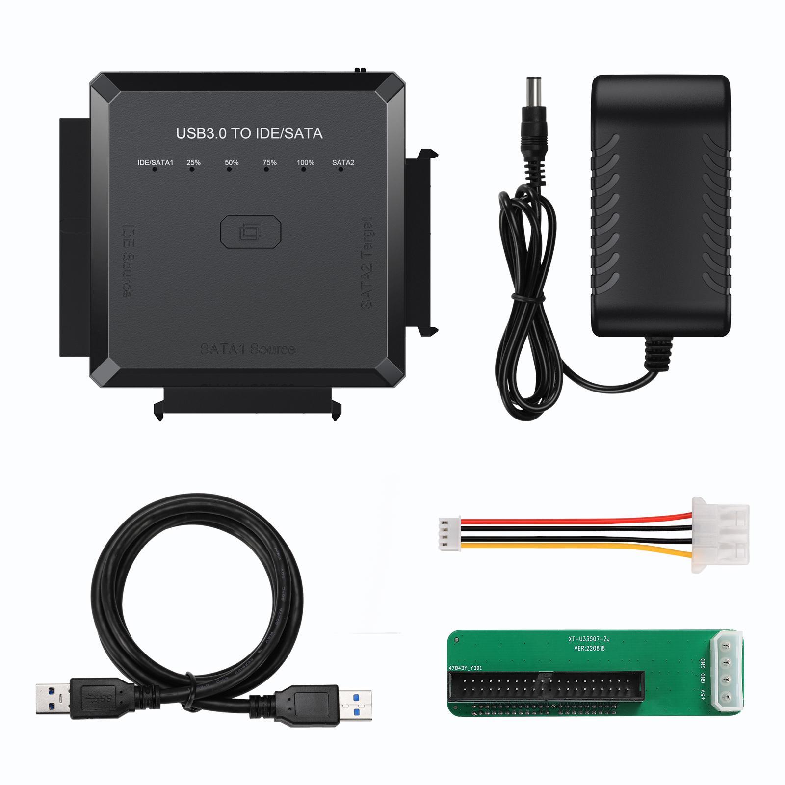 USB3.0 to IDE/ Converter UK Plug Reader Cable for DVD ROM