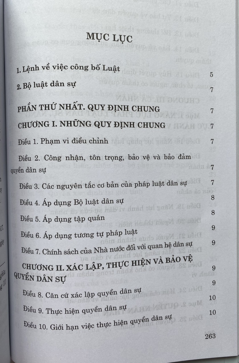 Bộ Luật Dân Sự