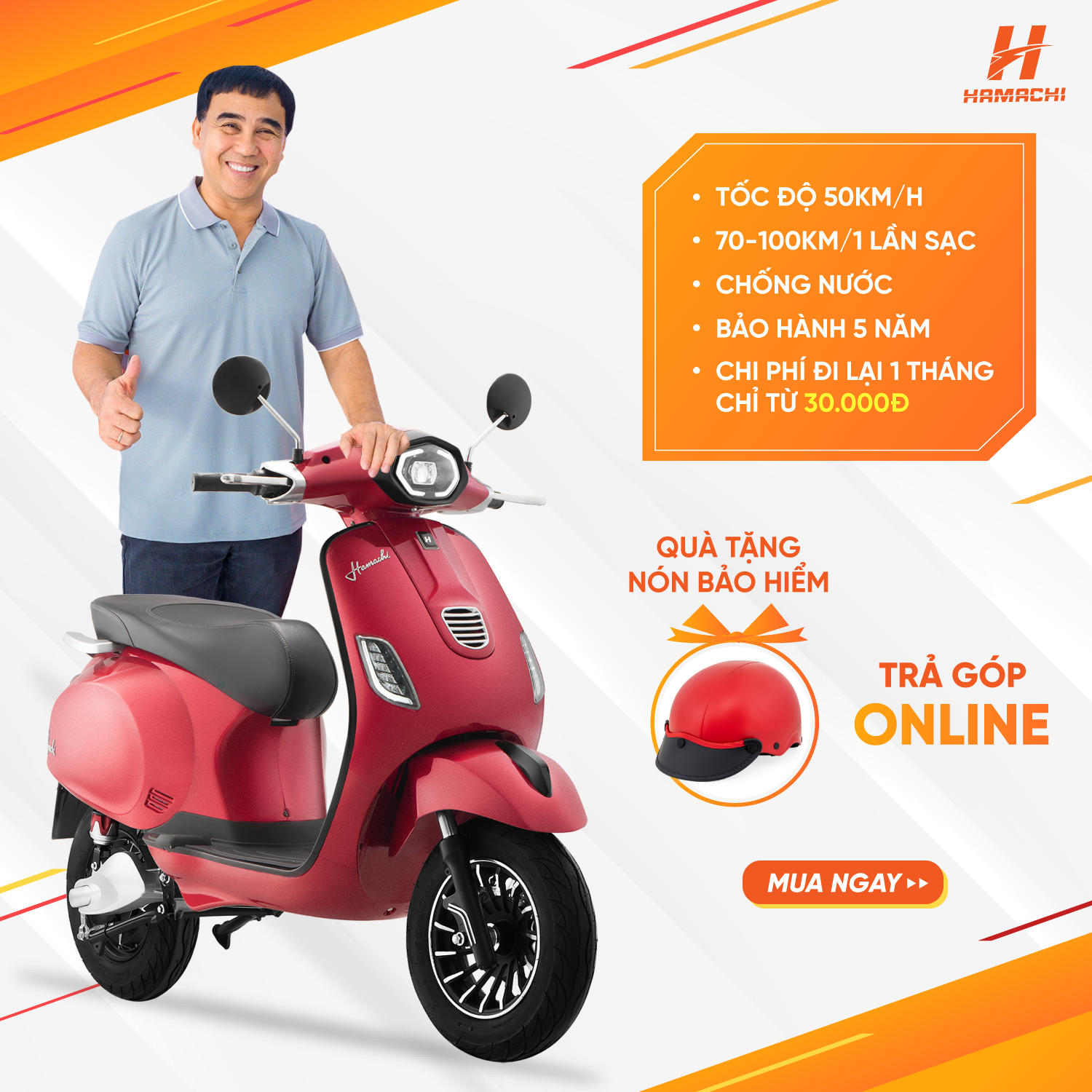 Xe máy điện Hamachi S