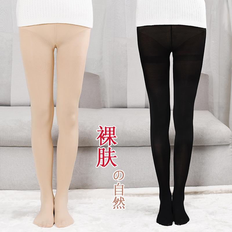 10 Chiếc Rất Nhiều Xuân Thu Dày Vớ Quần Mùa Hè 120D Nhung Mũi Tất Snag Chảnh Chống Stovepipe Tất Đáy tất Nữ