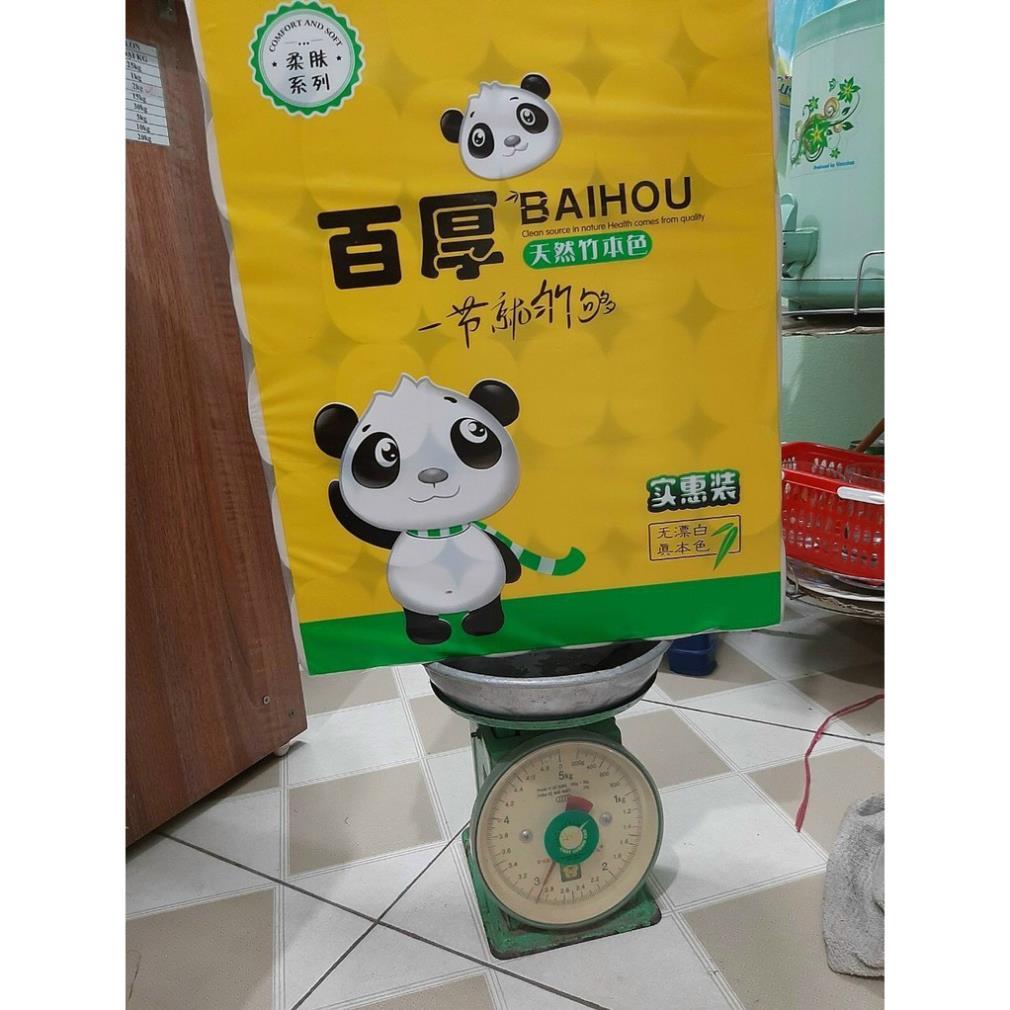 Túi 36 Cuộn Giấy Ăn Gấu Trúc SIPAO 2.9kg Hàng Chuẩn