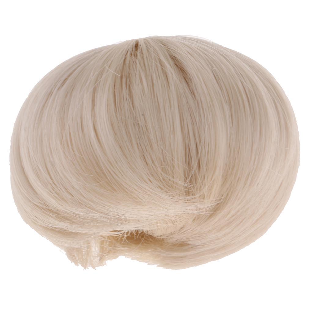 1 / 8   Mini   BJD   Doll   Hair   Artificial   Mohair      5 - 6 "  for