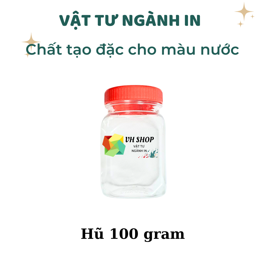 Chất tạo đặc cho màu nước tô tượng, làm màu sệt nhanh chóng, hiệu quả