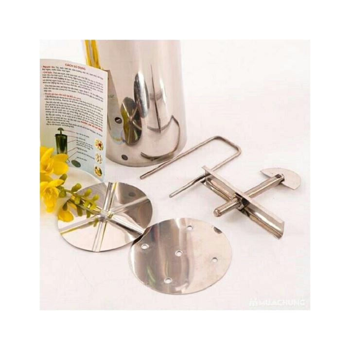 Khuôn Làm Giò Chả, Chả Bò Inox Cao Cấp - Loại 1 KG-2KG
