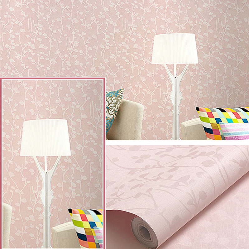 Cuộn 10 Mét Dài Decal Giấy Dán Tường Nhiều Mẫu HOA LÁ XINH XẮN Keo Sẵn Khổ 45cm