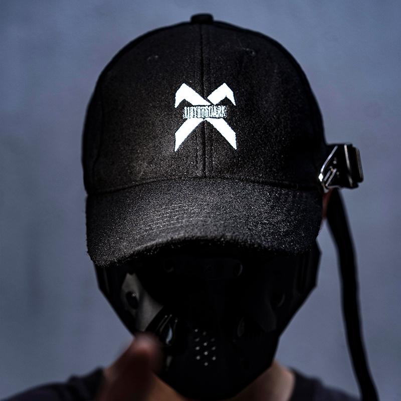 Techwear Bóng Chày Dạo Phố Unisex Nam Nữ Thêu Chữ Nữ Snapback Chiến Thuật Hip Hop Xương Có Thể Điều Chỉnh Gorra Khoác Nón