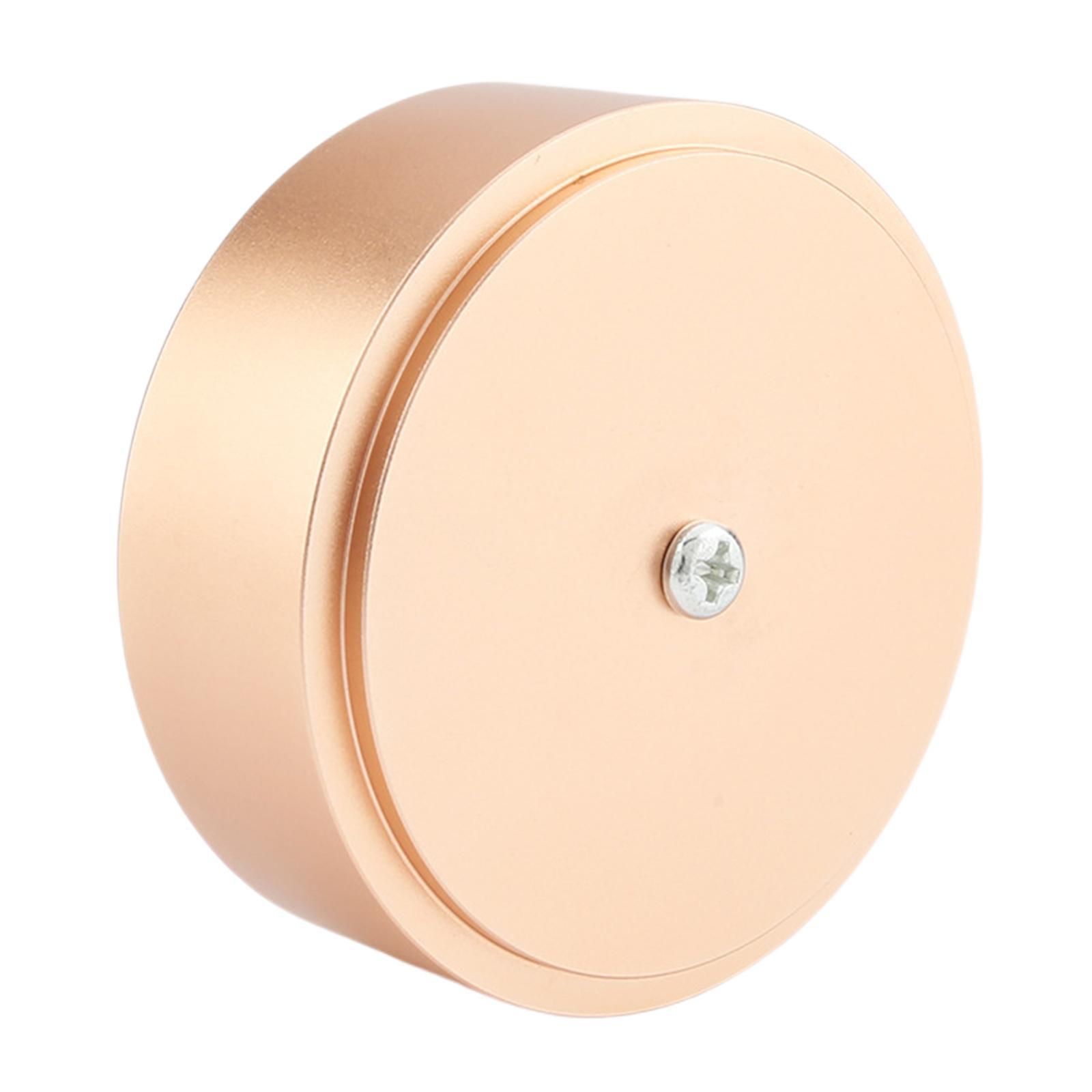 58x22mm Speaker Isolation Feet Pad Stand, Aluminum Alloy Amplifier Pad Isolation Base Feet Pad Absorb Shock for Audio Speaker Amplifier CD Player