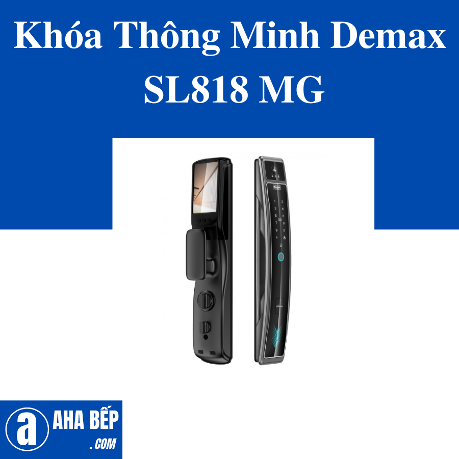 Khóa Thông Minh Demax SL818 MG. Hàng Chính Hãng