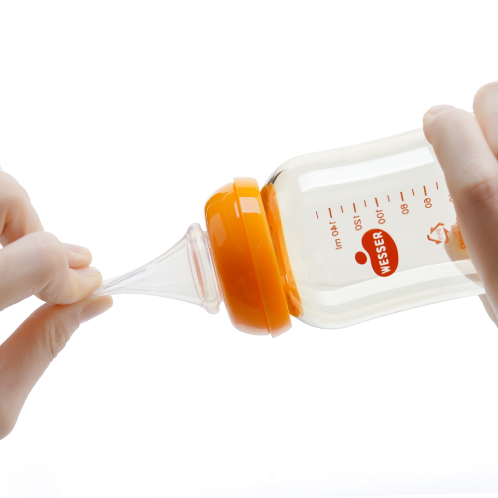 Bình sữa cổ hẹp PPSU Wesser 60ml/140ml/250ml