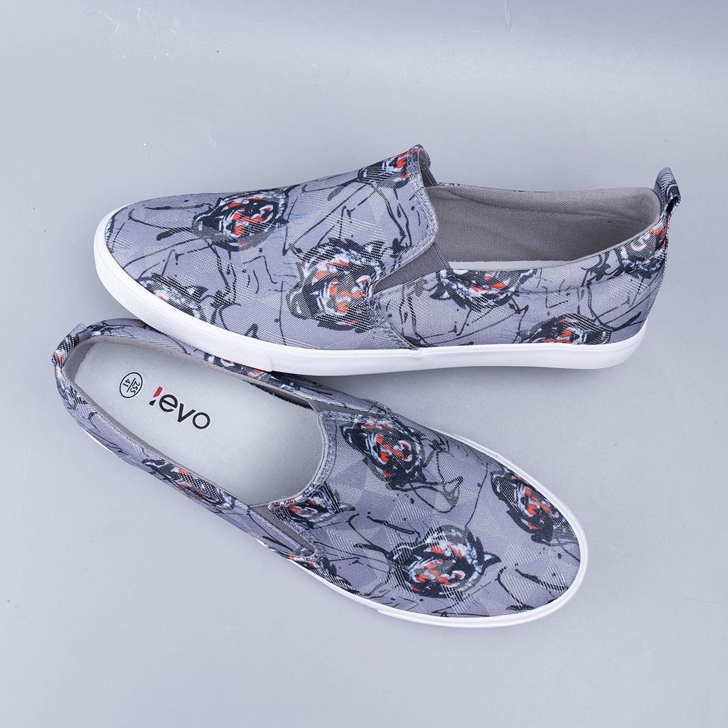 Giày lười nam - Slip on nam vải - Mã A6258