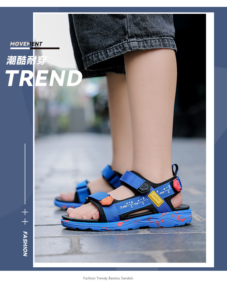 Giày Sandal quai hậu cho bé, giày thể thao siêu nhẹ, êm nhẹ chống trơn  – GSD9133