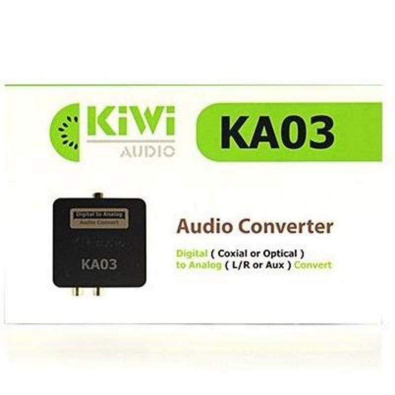 Bộ Chuyển Âm Thanh TV 4K Quang Optical Sang Audio AV Ra Amply + Cáp Optical (1m) Bộ Chuyển Quang Âm Thanh Bộ Chuyển Đổi Âm Thank DIGITAL Sang ANALOG Hàng Chính Hãng
