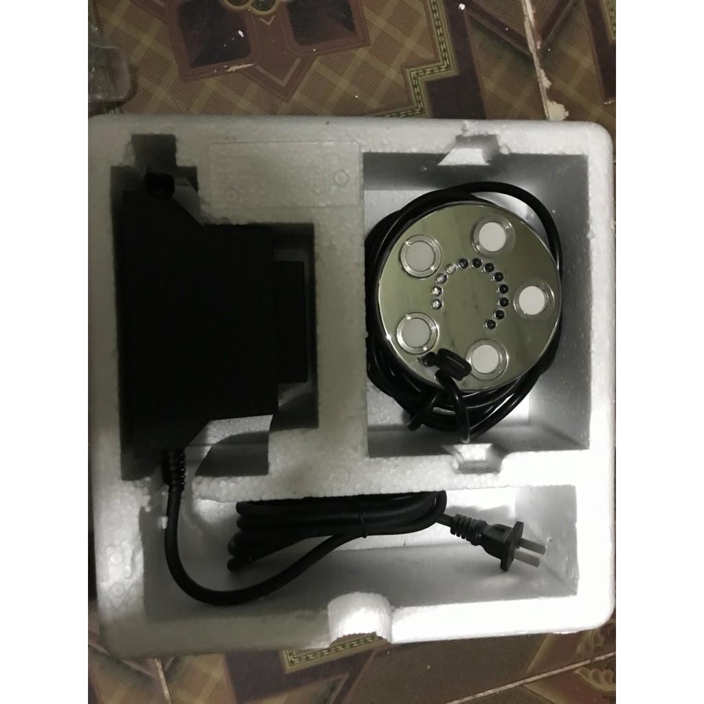 Máy tạo khói thủy sinh 3 đầu -5 đầu -10 đầu có đèn đổi màu, bộ phun khói tiểu cảnh