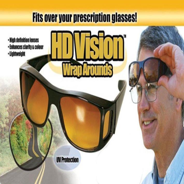 Kính Mát Đi Đêm HD Night Vision Cao Cấp, Kính Đi Đêm, Kính Chống Chói Kính Mát Nam Nữ Thời Trang