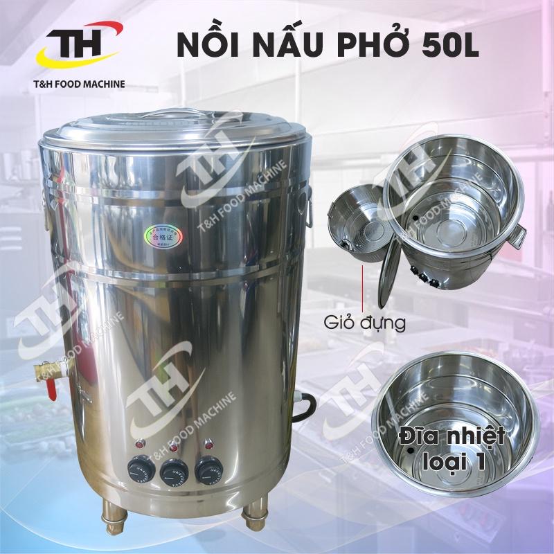 Nồi nấu phở điện 50L