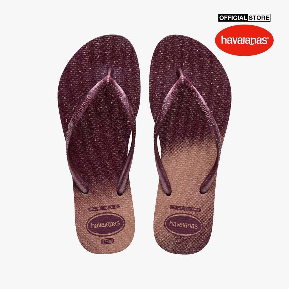 HAVAIANAS - Dép kẹp nữ Chinelo Feminino Slim Gloss 4145617