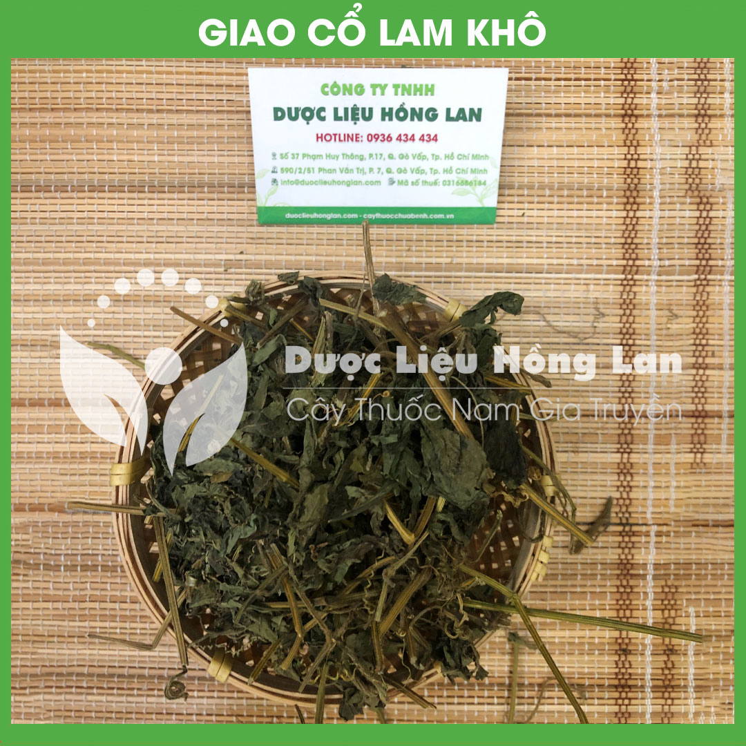 Cây Giảo Cổ Lam khô đóng gói 500gram