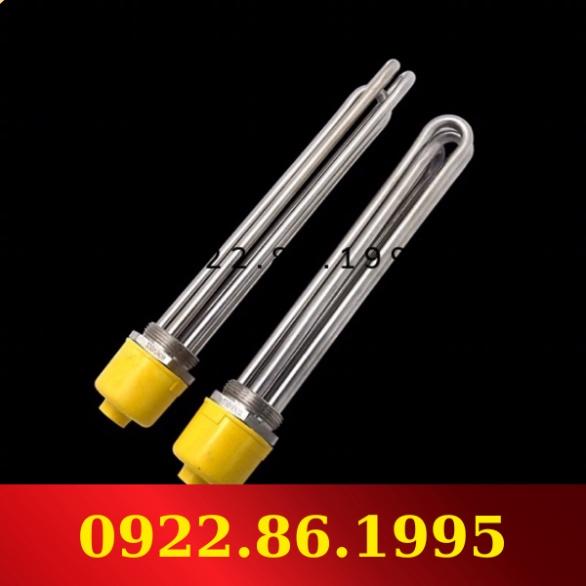 Điện trở đun nước , nồi nâu phở , Đun dầu nồi nấu cháo , dạng Củ ren, cụm ren inox Fi 48 hàng nhập