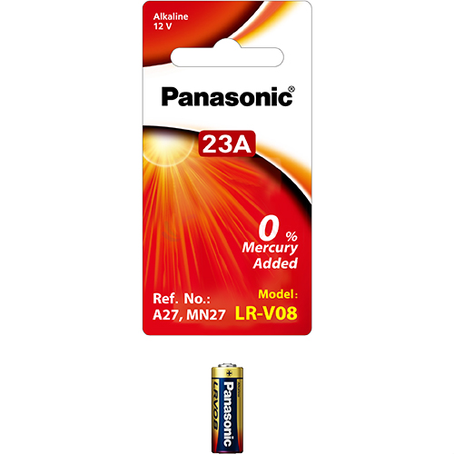 Vỉ Pin kiềm Panasonic Alkaline 23A 12V LRV08L/1BP-V (1 viên/5 viên) - Hàng chính hãng