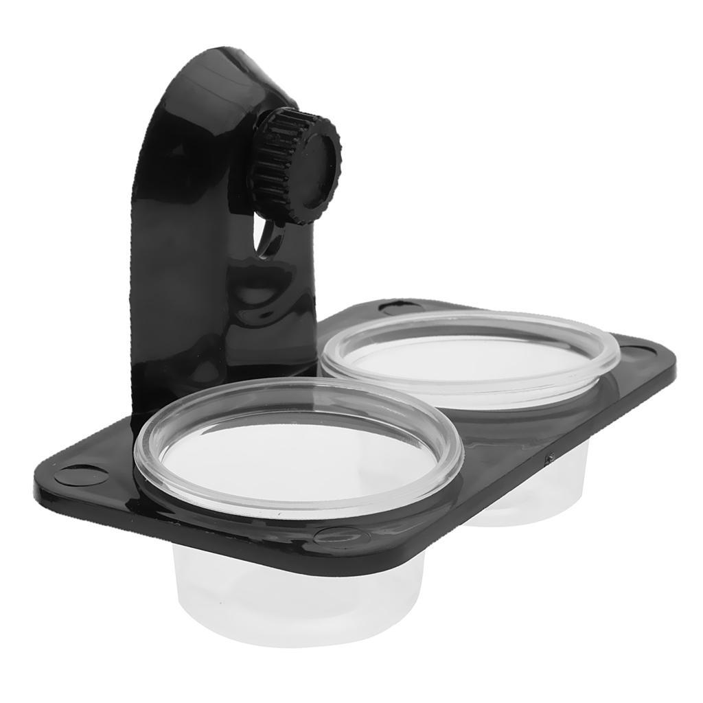 4 pcs Gecko Baby Reptile Food Basin Water Dish Bowl Feeder