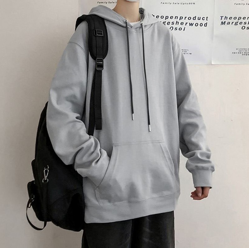 Áo bomber nam nữ hàng quảng châu, áo hoodie sweater nam nữ IB phối viền, áo cardigan nam nữ unisex from rộng phong cách hàn quốc