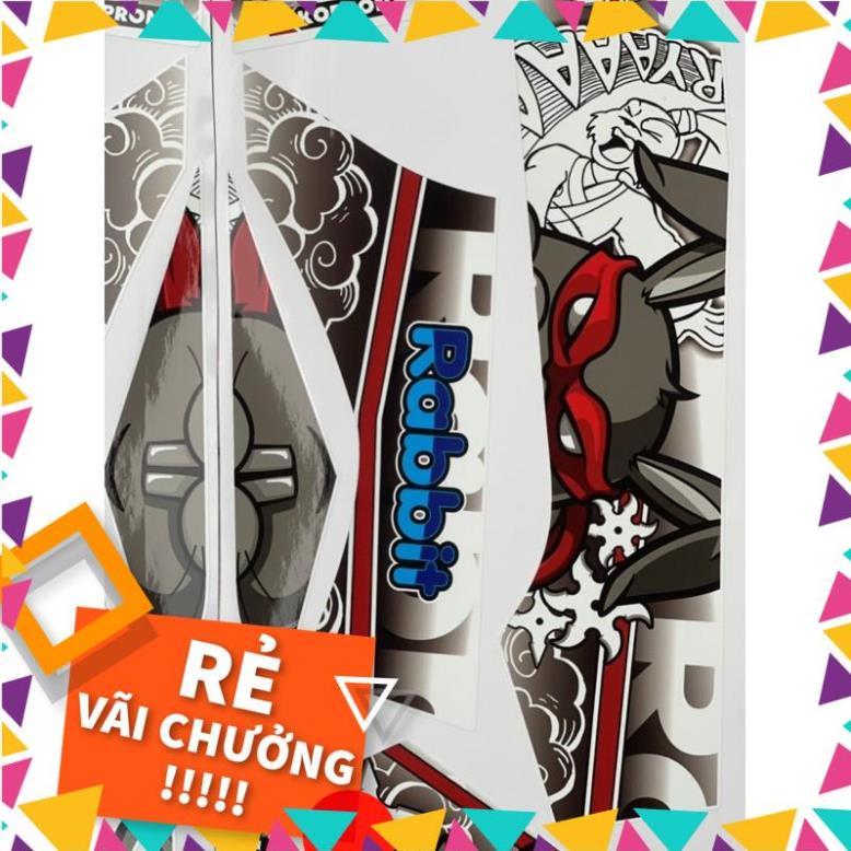 Tem rời Sirius 110 - mẫu thỏ Rabbit cực ngầu