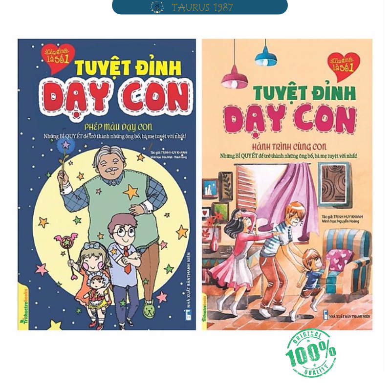 Combo Tuyệt Đỉnh Dạy Con (Tập 1-2)