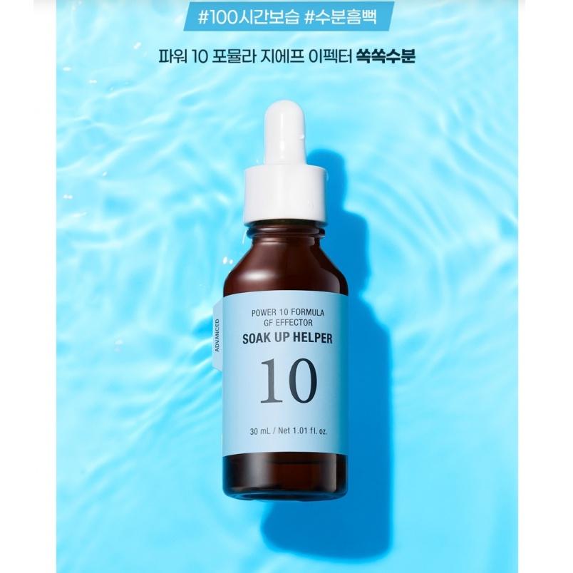 Tinh chất dưỡng ẩm sâu cho da It's Skin Power 10 Formula GF Effector Soak Up Helper Hàn Quốc 30ml