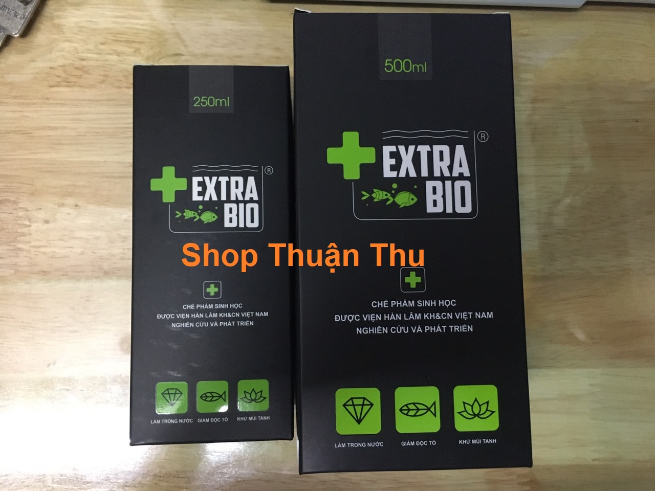 Dung Dịch Vi sinh Extra Bio làm trong nước bể cá hồ thủy sinh