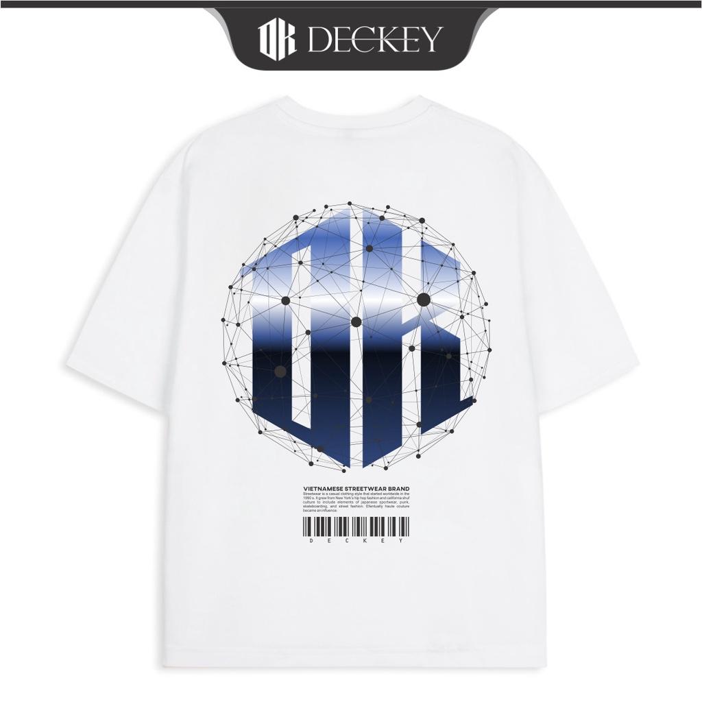 Áo Thun Cotton Unisex Nam Nữ Form Rộng DECKEY STAR