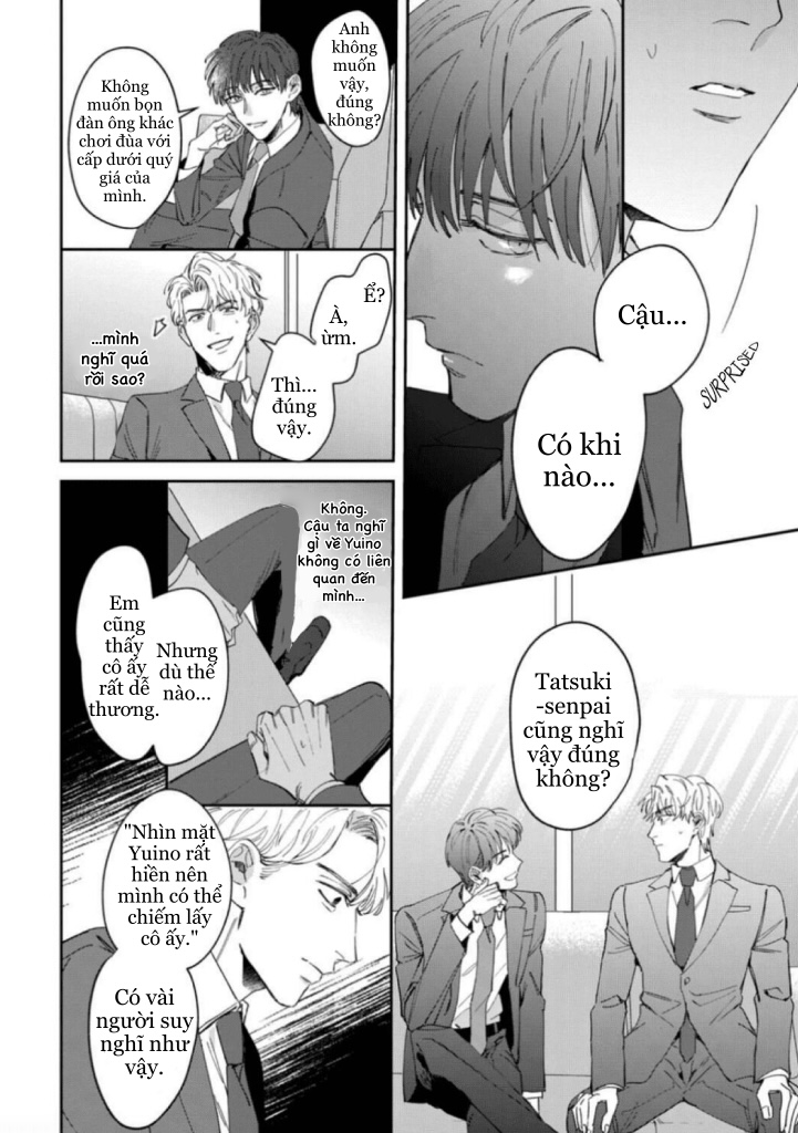 tôi không thể chỉ biết yêu thôi - cấp trên hay soi mói và cấp dưới nghiện mùi chapter 5.1 18