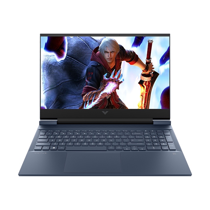 Máy tính xách tay HP VICTUS Gaming 16-e1105AX (7C0T0PA)/ Performance blue/ AMD Ryzen 5 6600H (up to 4.5GHz,19MB)/ RAM 16GB/ 512GB SSD/ NVIDIA Geforce RTX 3050Ti 4GB/ 16.1 Inch 144Hz FHD/ Win 11H/ 1Yr - Hàng chính hãng