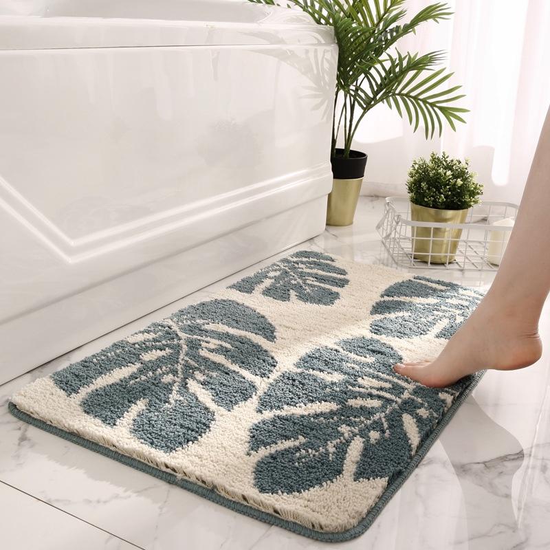 Các cửa nhập mới thảm cửa thảm phòng tắm phòng tắm nhà tắm thấm nước chống trơn trượt thảm thảm.