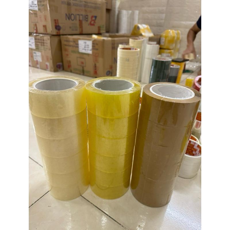 Combo băng keo 6 cuộn – 48mm x 100 Yard – hàng dày – giá rẻ