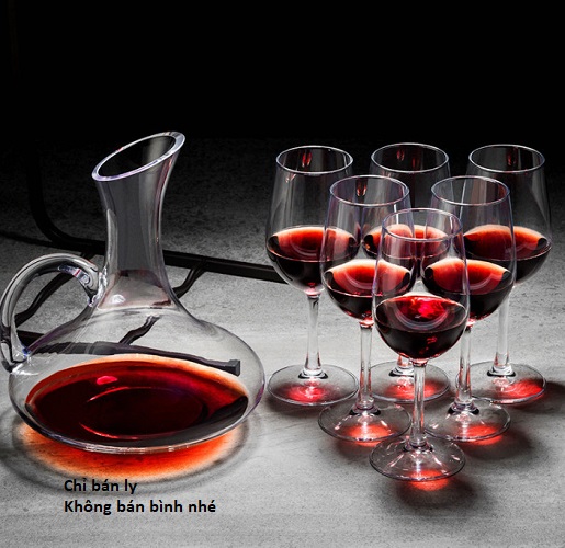 Ly Thủy Tinh Madison Red W.I.N.E 425ml | 1015R15 , 350ml | 1015W12 , Nhập Khẩu Thái Lan