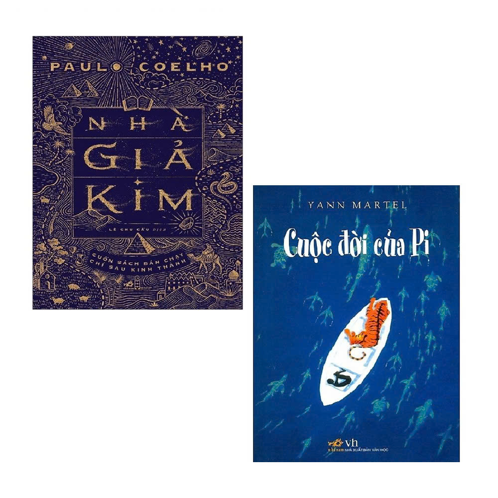 Sách Combo Nhà Giả Kim  Cuộc Đời Của Pi Tái bản 2019