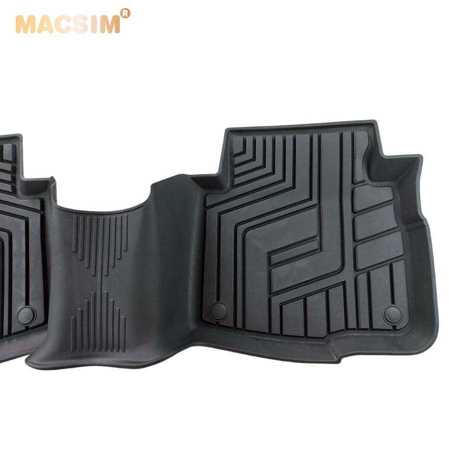 Thảm lót sàn xe ô tô Subaru Outback 2020- đến nay Nhãn hiệu Macsim chất liệu nhựa TPE đúc khuôn cao cấp - màu đen