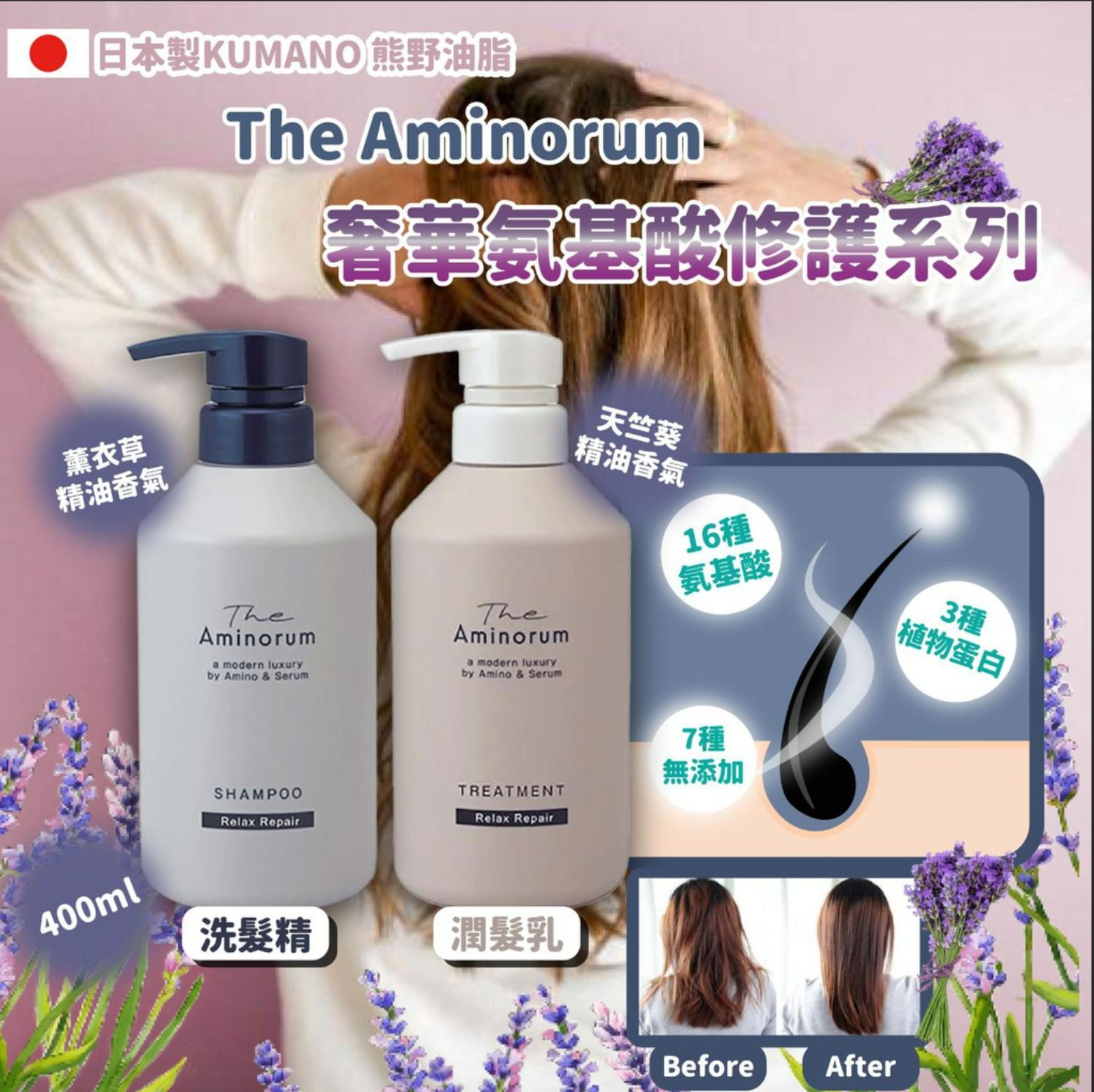 Dầu Xả Phục Hồi Tóc Gãy Rụng Và Hư Tổn Salon Link The Aminorum Treatment (400mL)