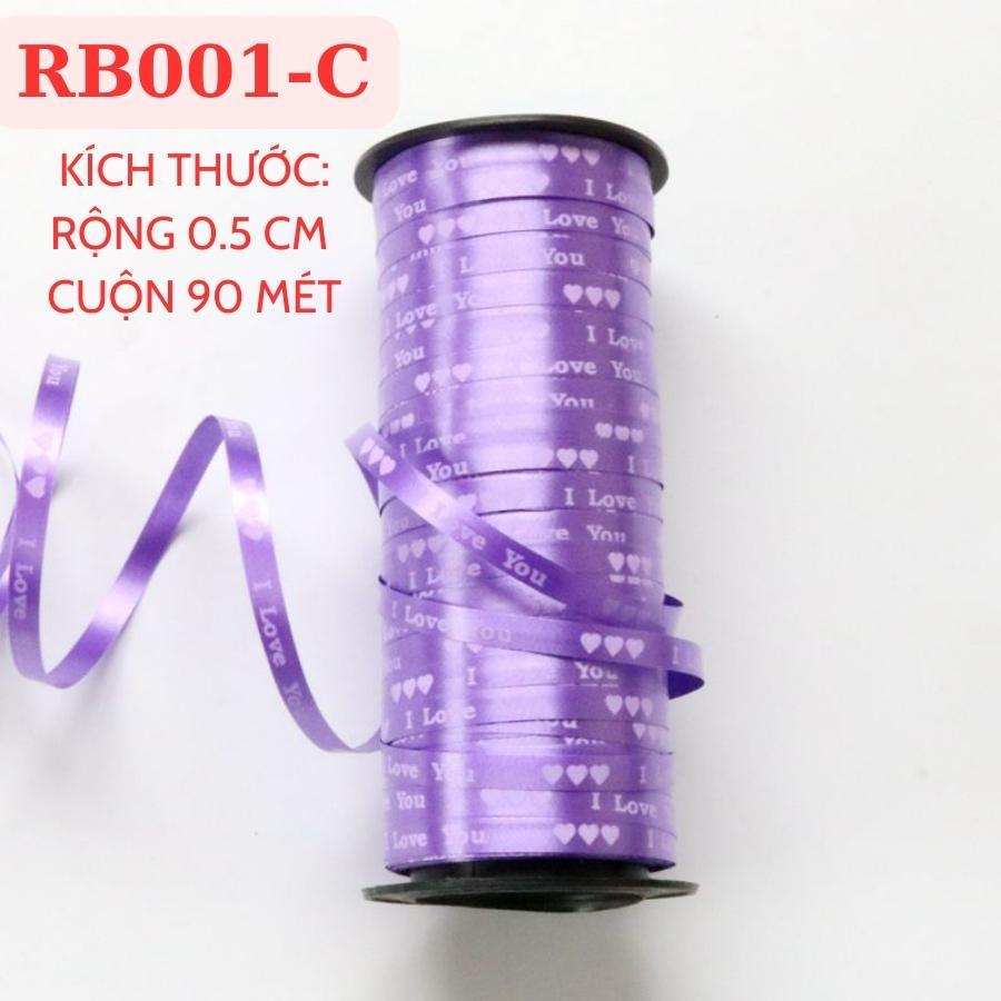 Ruy Băng Caro Phụ Kiện Trang Trí Hộp Quà Bánh Phụ Kiện Tóc May Mặc Handmade RỘNG 0.5 CM CUỘN 90 MÉT - RB001