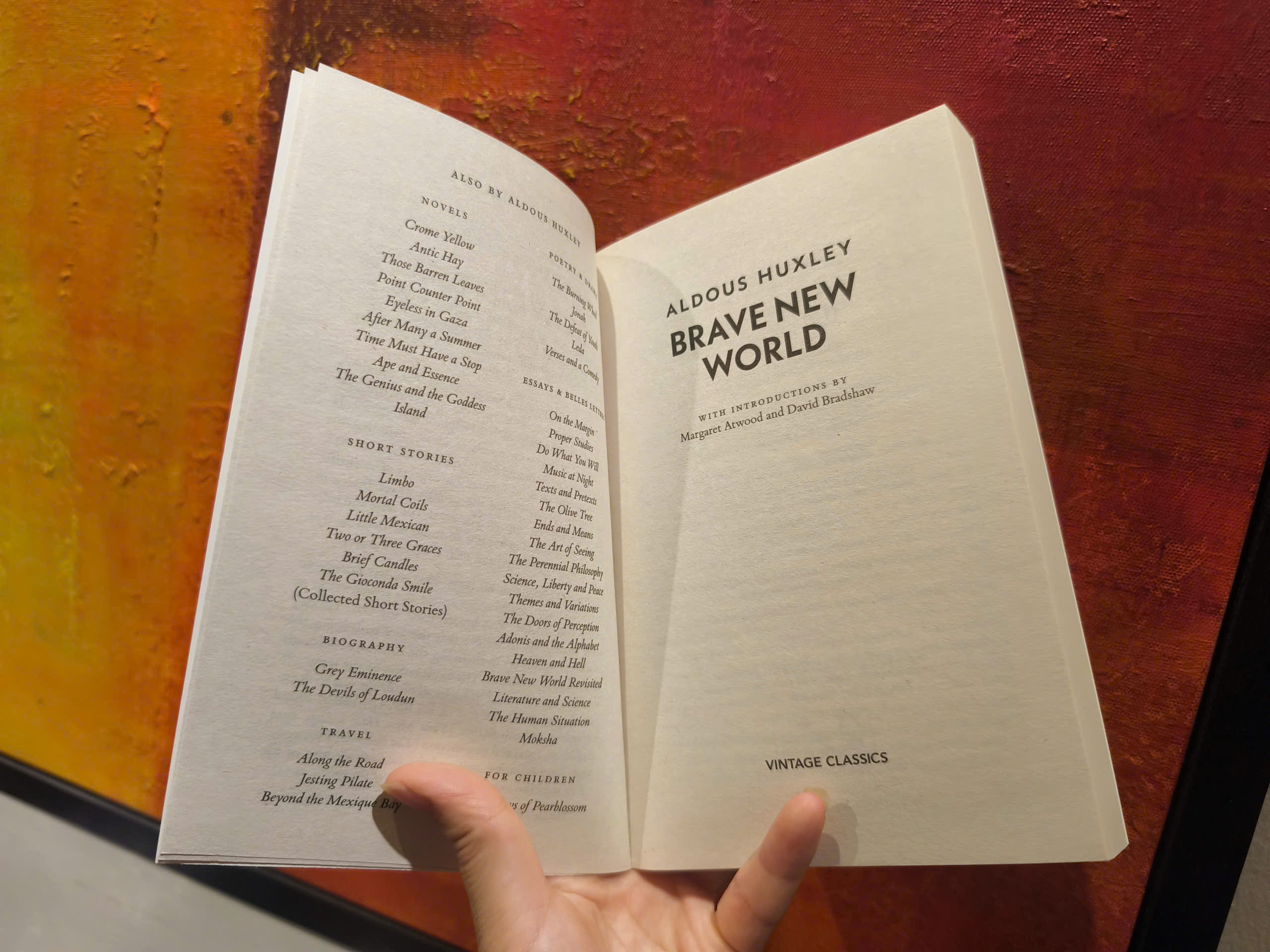 Sách - Brave New World by Aldous Huxley (Vintage Classics)/Sách ngoại văn tiếng Anh