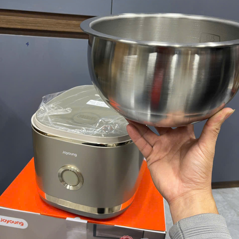 Nồi cơm điện tử cao tần ruột Inox chống dính tự nhiên Hàn Quốc JNRC-401 dung tích 1.5L - Hàng chính hãng