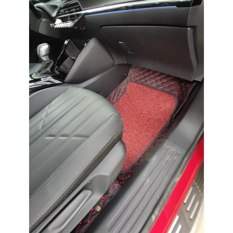 Thảm Lót Sàn Xe PEUGEOT 2008 đời 2019- 2022, Thảm 5D mẫu da cao cấp, kết hợp rối sàn, Chuẩn Phom, Đa Dạng Mẫu M